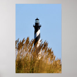 Cape Hatteras Lighthouse - Dünenansicht Poster