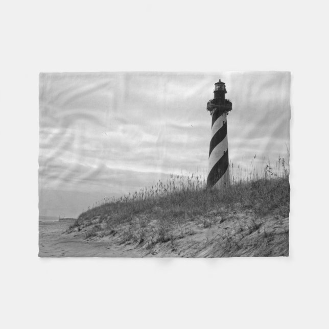 Cape Hatteras Lighthouse Fleecedecke (Vorderseite (Horizontal))