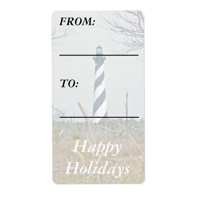 Cape Hatteras Lighthouse Happy Holidays (Vorne)
