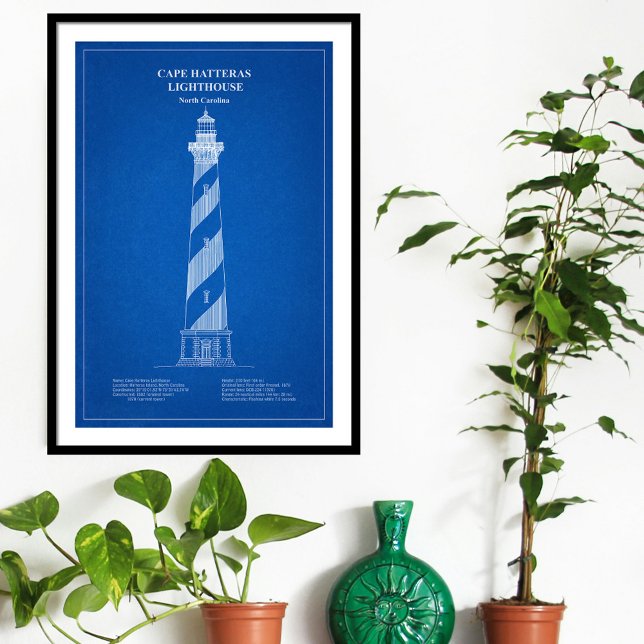 Cape Hatteras Lighthouse - North Carolina - AD Poster (Von Creator hochgeladen)