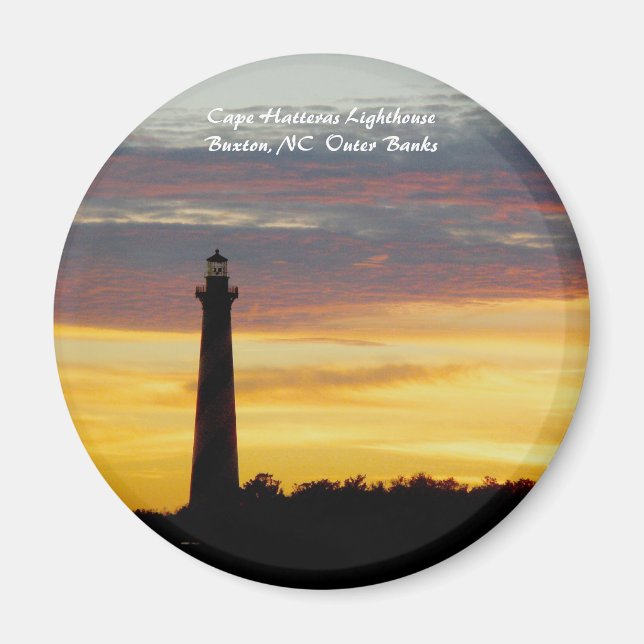 Cape Hatteras Lighthouse OBX Magnet (Vorne)