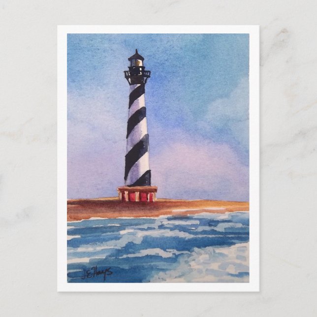 Cape Hatteras Lighthouse Postkarte (Vorderseite)