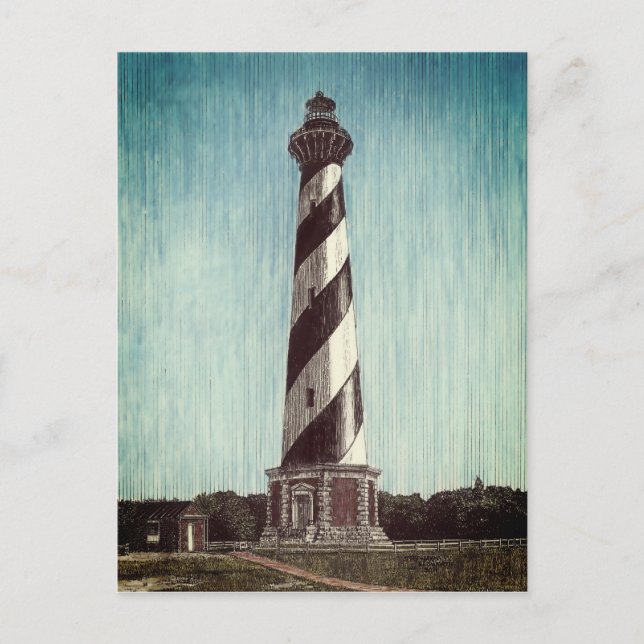 Cape Hatteras Lighthouse Postkarte (Vorderseite)