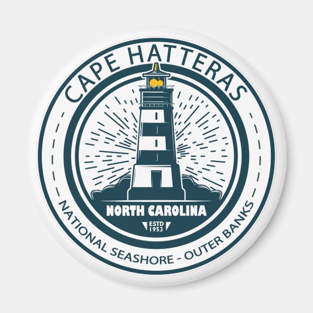 Cape Hatteras National Seashore Außenbanken Magnet (Vorne)