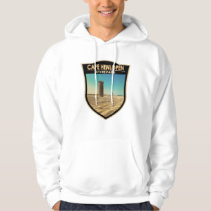 Cape Henlopen Staat Park Delaware Wasserfarbe Hoodie