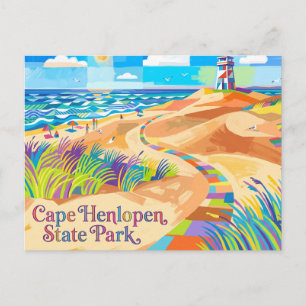 Cape Henlopen State Park USA Postkarte