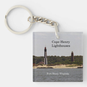 Cape Henry Leuchtturm-Schlüsselanhänger Schlüsselanhänger
