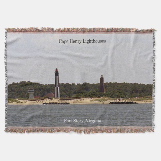 Cape Henry Leuchttürme werfen Decke (Vorderseite)