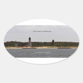 Cape Henry Lighthouse Aufkleber