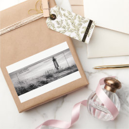 Cape Henry Lighthouse Rechteckiger Aufkleber