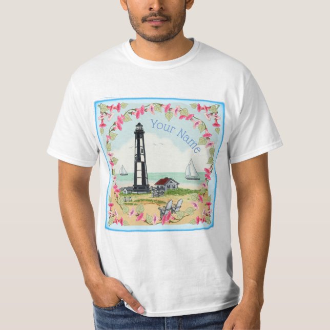 Cape Henry Lighthouse T - Shirt (Vorderseite)
