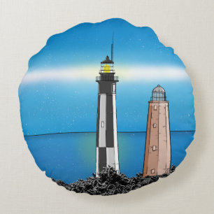 Cape Henry Lighthouse Virginia Rundes Kissen