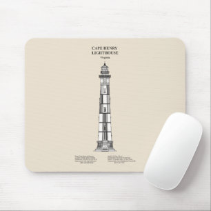 Cape Henry Lighthouse - Virginia - SBD Mousepad