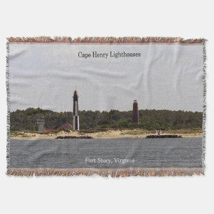 Cape Henry Lighthouses werfen Decken