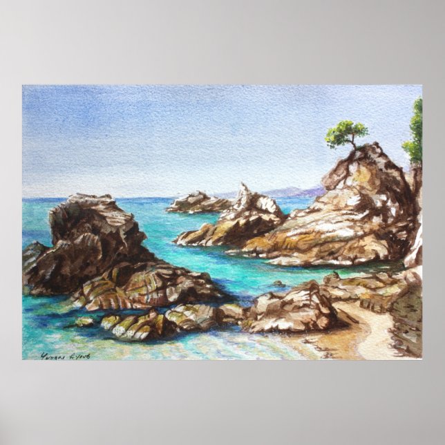 Cape Kalamaki Poster (Vorne)