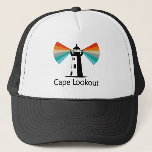 Cape Lookout Leuchtturm North Carolina Regenbogen Truckerkappe