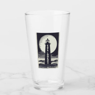 Cape Lookout Lighthouse North Carolina Moon Glas