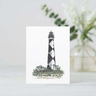 Cape Lookout Lighthouse Postkarte