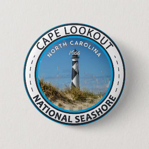 Cape Lookout National Seashore North Carolina Button