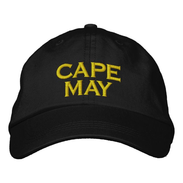 CAPE MAG NEW JERSEY HAT BESTICKTE BASEBALLKAPPE (Vorderseite)