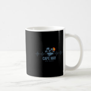 Cape May Beach New Jersey Vintager 80er Sunset Hea Kaffeetasse