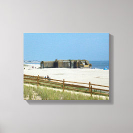 Cape May Bunker Leinwanddruck