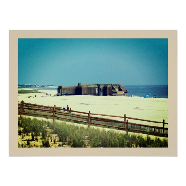 Cape May Bunker Poster (Vorderseite)