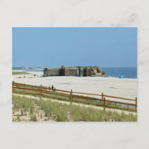 Cape May Bunker Postkarte