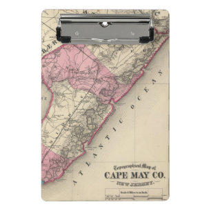 Cape May County, NJ Mini Klemmbrett