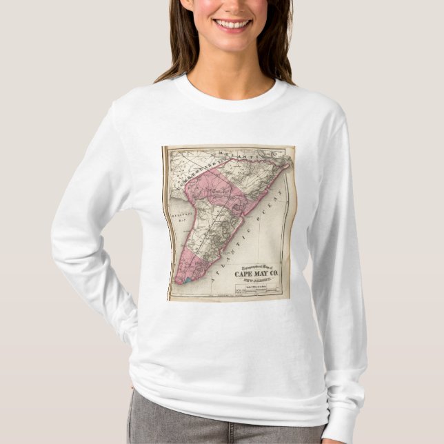 Cape May County, NJ T-Shirt (Vorderseite)