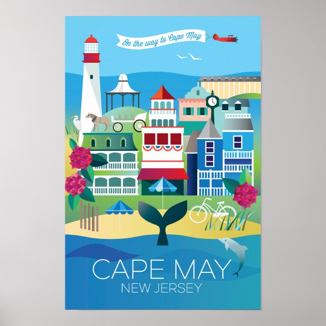 Cape May Druck Poster (Vorne)