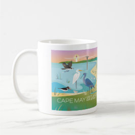 Cape May Feuchtgebiete 11oz oder 15oz Tasse