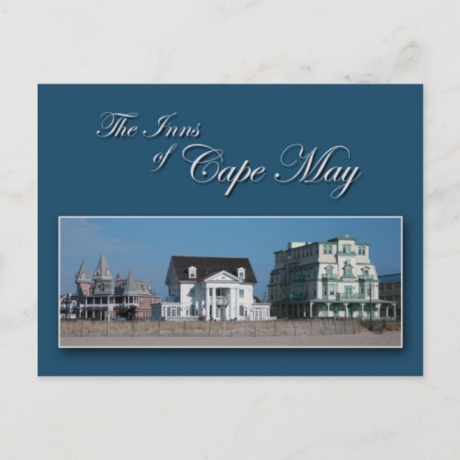 Cape May Inns Postkarte (Vorderseite)