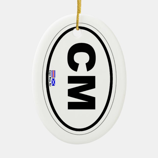 Cape May. Keramikornament (Vorne)