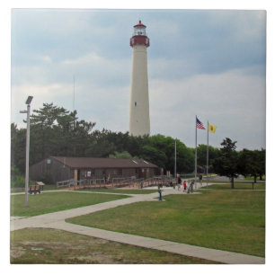 Cape May Leuchtturm Fliese