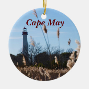 Cape May Leuchtturm Keramik Ornament