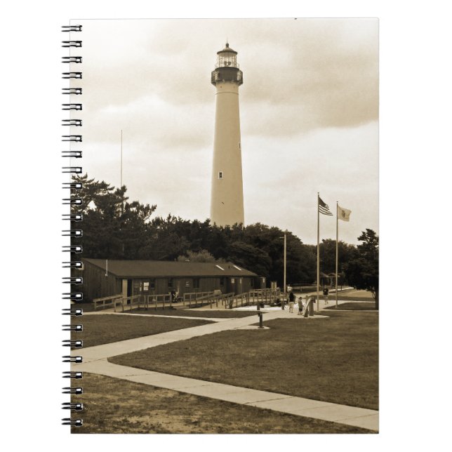 Cape May Leuchtturm Notizblock (Vorderseite)