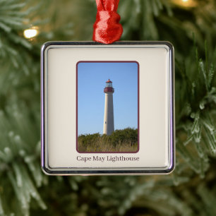 Cape May Leuchtturm-Ornament  Ornament Aus Metall