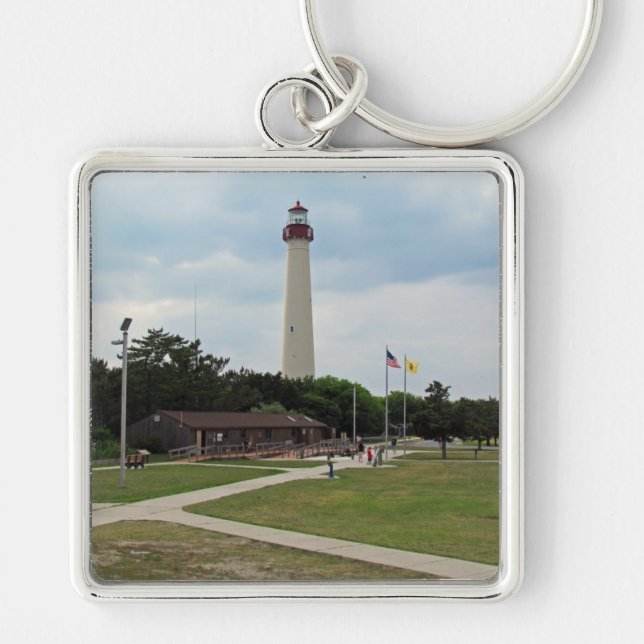 Cape May Leuchtturm Schlüsselanhänger (Vorne)
