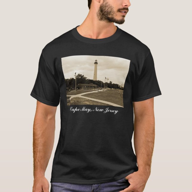 Cape May Leuchtturm T-Shirt (Vorderseite)