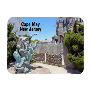 Cape May Liebe Locks Magnet
