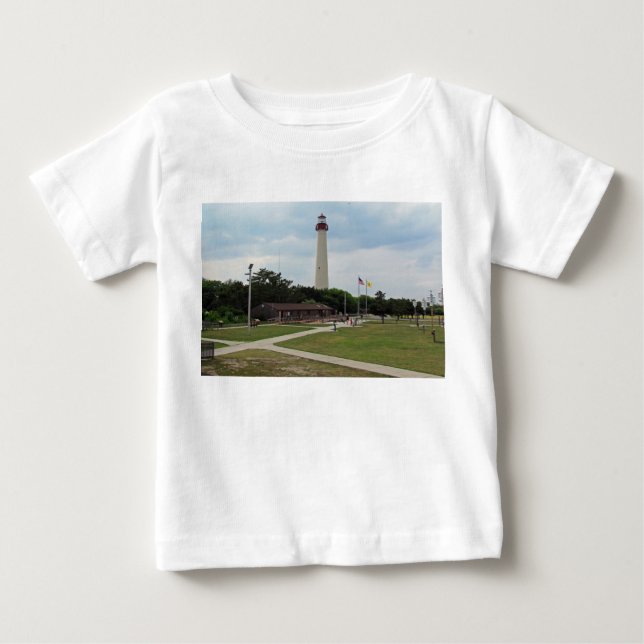Cape May Lighthouse Baby T-shirt (Vorderseite)
