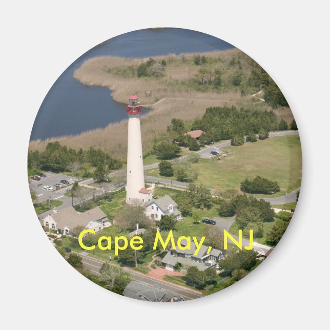 Cape May Lighthouse, Cape May, NJ Magnet (Vorne)