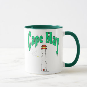 Cape May Lighthouse Cartoon Tasse