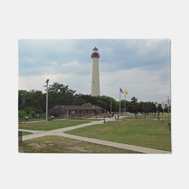 Cape May Lighthouse Fußmatte (Vorderseite)