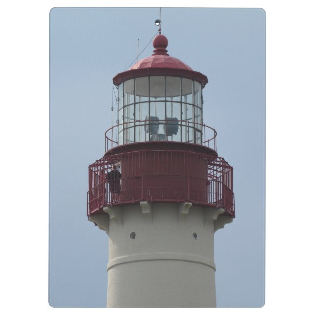 Cape May Lighthouse Klemmbrett (Rückseite)