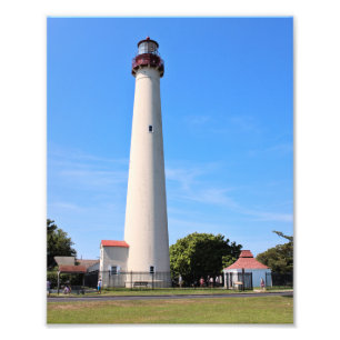 Cape May Lighthouse, New Jersey Foto Print