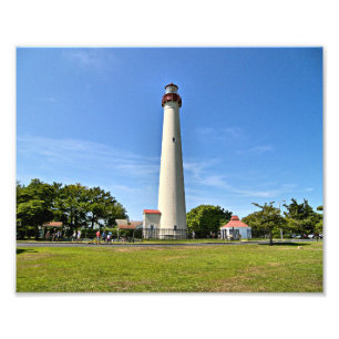 Cape May Lighthouse, New Jersey Foto Print