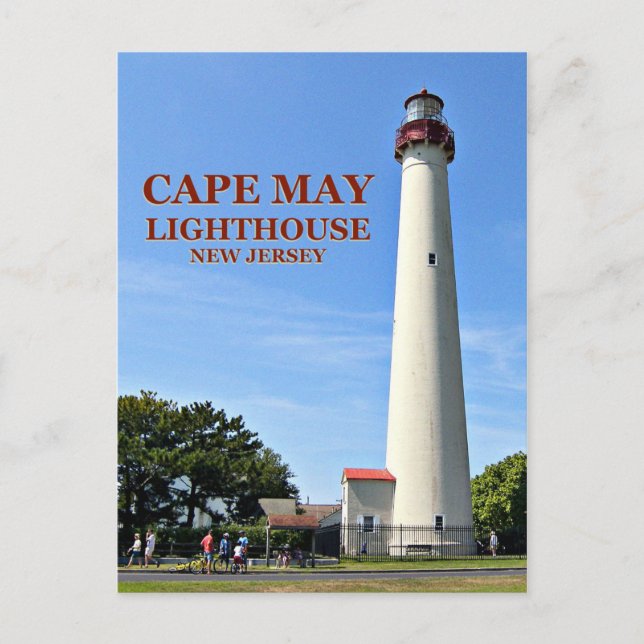 Cape May Lighthouse, New Jersey Postcard Postkarte (Vorderseite)