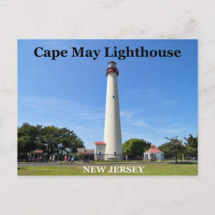 Cape May Lighthouse, New Jersey Postcard Postkarte